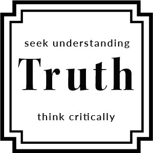 Truth Seek Understanding Think CriticallySparkle with Sara Values
