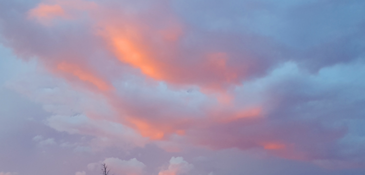 Sonoran Sunset Orange Pink Purple Blue Clouds Monsoon Beautiful Arizona Sky sparklewithsara Sparkle with Sara